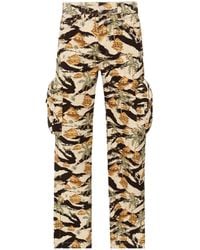 Amiri - M65 Baggy-Cargohose Mit Palmen - Lyst