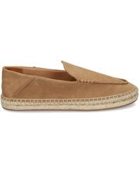 BOSS - Suede Espadrilles With Jute Midsole - Lyst