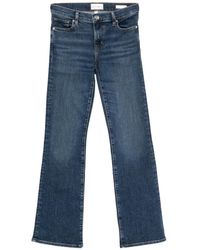 FRAME - The Rodeo Washed Flared Denim Jeans - Lyst