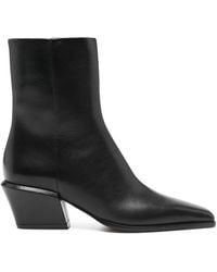 Paris Texas - Bettina Square-toe Boots - Lyst