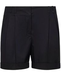 Max Mara - Pleat-detail shorts - Lyst