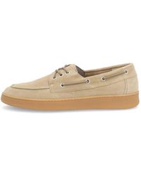 Frau - Suede Boat Shoes - Lyst