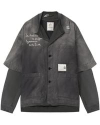 Maison Mihara Yasuhiro - Pullover Layered Shirt - Lyst