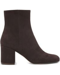 Gianvito Rossi - Stiefel Mit Blockabsatz - Lyst