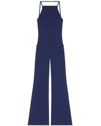Courreges - Mono Largo Con Espalda Descubierta - Lyst
