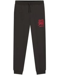 HUGO - Logo Drawstring Sweatpants - Lyst