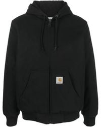 Carhartt - Logo-Patch Cotton Hooded Jacket - Lyst