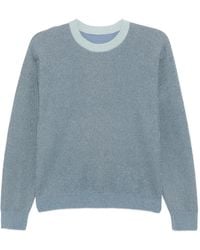 Cynthia Rowley - Pull Métallisé À Col Rond - Lyst