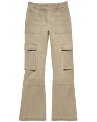 Acne Studios - Flared-Leg Cargo Trousers - Lyst