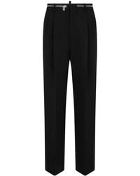DSquared² - Pleated Tailored Trousers - Lyst