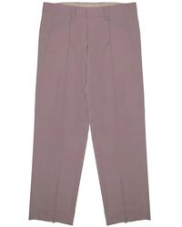 Costumein - Pleated Pressed-Crease Trousers - Lyst