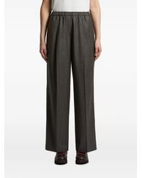 Peserico - Elasticated-Waistband Pleated Trousers - Lyst