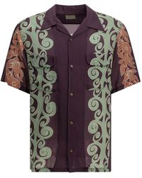 Kapital - Kona Tree Floral-Print Camp-Collar Shirt - Lyst