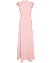 Jenny Packham - Comet Embroidered-Stars Gown - Lyst