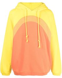 ERL - Gradient-effect Panelled Cotton Hoodie - Lyst