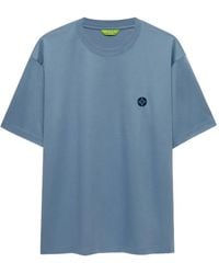 Shanghai Tang - Fortune Logo-Patch T-Shirt - Lyst