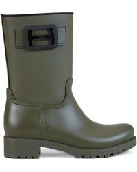 Hogan - Bottes De Pluie À Zip Arrière - Lyst