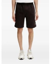 Lacoste - Logo-Patch Elasticated-Waist Shorts - Lyst