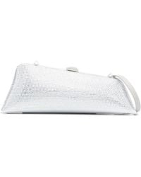 The Attico - Long Night Satin Clutch Bag - Lyst