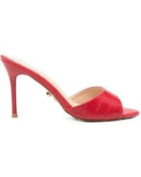 Twentyfourhaitch - Brandinchi Croc-Effect Stiletto Sandals - Lyst