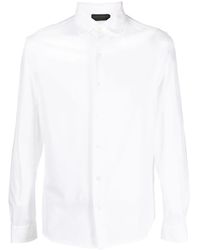 Dell'Oglio - Long-Sleeve Cotton Shirt - Lyst