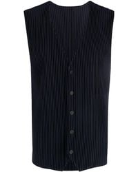 Homme Plissé Issey Miyake - Tailored Pleats waistcoat - Lyst