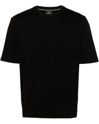 PS by Paul Smith - Knitted Organic-cotton T-shirt - Lyst