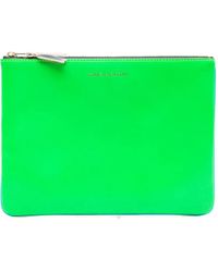 Comme des Garçons - Logo-Print Clutch Bag - Lyst