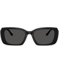COACH - C Logo-Plaque Rectangle-Frame Sunglasses - Lyst