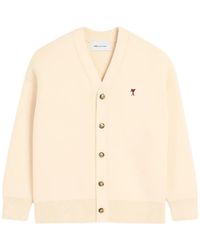 Ami Paris - Katoenen En Wol Vest Met Pijl - Lyst