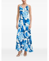 Morgan - Floral-Print Maxi Dress - Lyst
