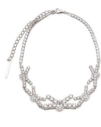 ShuShu/Tong - Halskette mit Kristallverzierung - Lyst