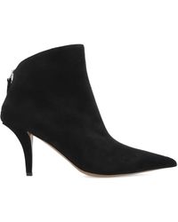 Paris Texas - 105Mm Jessica Pointed-Toe Suede Ankle Boots - Lyst