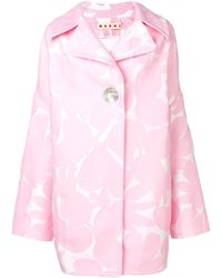 Marni Jas Met Bloemdessin - Roze