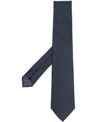 Emporio Armani - モノグラム シルクネクタイ - Lyst