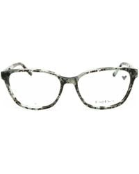 Bebe - Lace-Pattern Rectangle-Frame Glasses - Lyst
