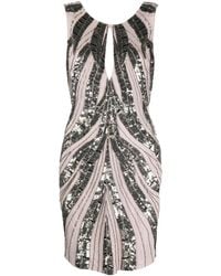 Roberto Cavalli - Sequin-Embellished Silk Dress - Lyst