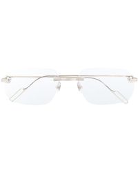 Cartier Rahmenlose Brille - Mettallic