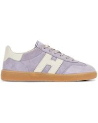 Hogan - Cool Logo-Patch Sneakers - Lyst