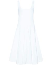 Rosetta Getty - Ausgestelltes Kleid mit U-Ausschnitt - Lyst