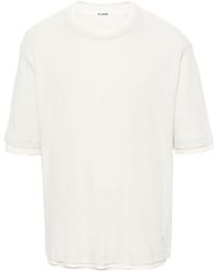 Jil Sander - T-Shirt im Layering-Look (3er-Set) - Lyst