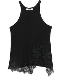 Dorothee Schumacher - Lace-Trim Top - Lyst