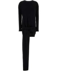 GIMAGUAS - Ashley Knotted-Detail Mini Dress - Lyst