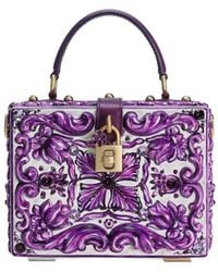 Dolce & Gabbana - Dolce Box Majolica-Print Tote Bag - Lyst