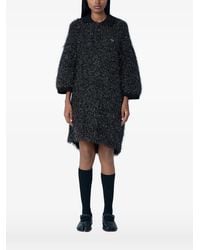 Lacoste - Logo-Detail Sweater Dress - Lyst