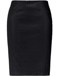 Givenchy - Rock Aus Leder Mit 4G - Lyst