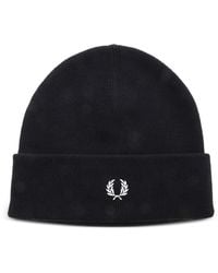 Fred Perry - Bonnet À Logo Brodé - Lyst
