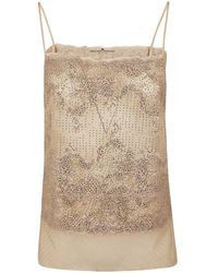 Ermanno Scervino - Crystal-Embellished Top - Lyst
