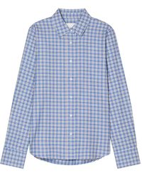 Closed - Checked Cotton-Twill Shirt - Lyst