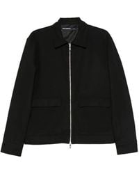Karl Lagerfeld - Zip-Up Shirt Jacket - Lyst